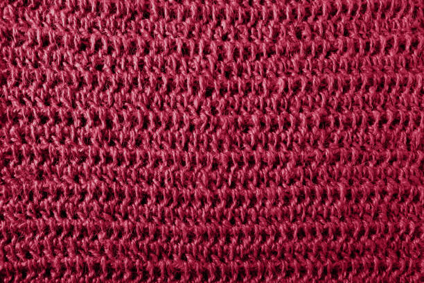 istock Background knitted cloth made of jute thread. Close-up, top view 1460731120