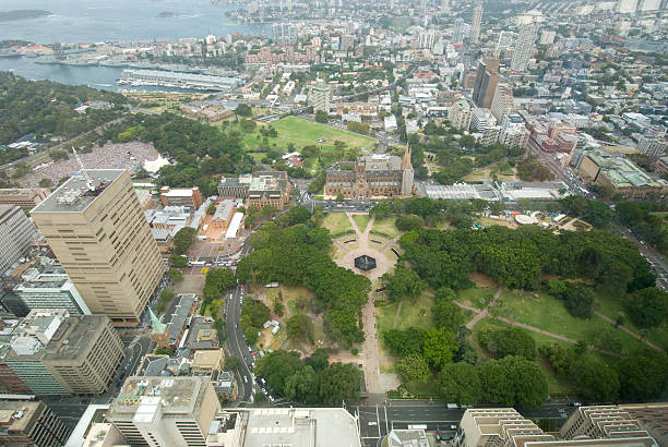 istock Sydney City aerial view 146073148