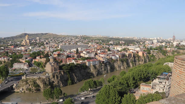 istock View over Tbilisi Skyline, cityscape, Georgia 1460735823
