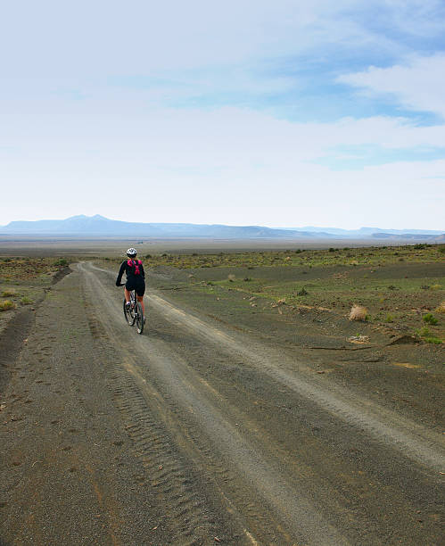 istock Mountain Biking in the desert 146073697