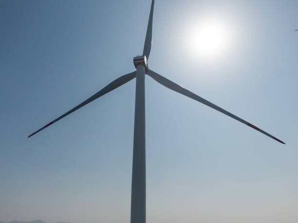 istock Wind turbines in remote mountains 1460737418