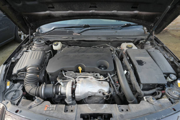 istock Euro 6 emission diesel car engine. 1460740672