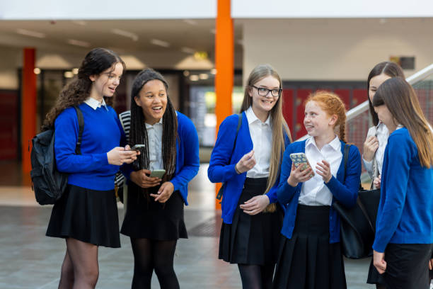 istock Laughing with The Girls at School 1460740824