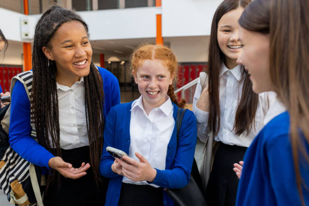 istock Alone Time with the Girls at School 1460741074