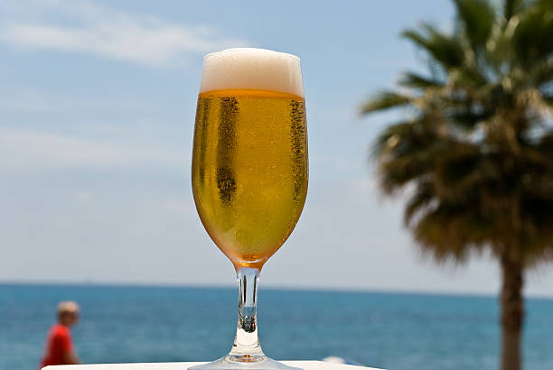 istock glass beer - on the sea 146074115