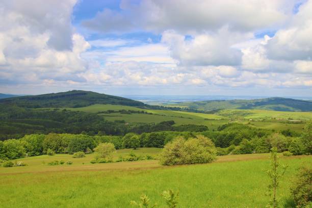 istock A view to the landscape with mountains, forests and meadows 1460744327