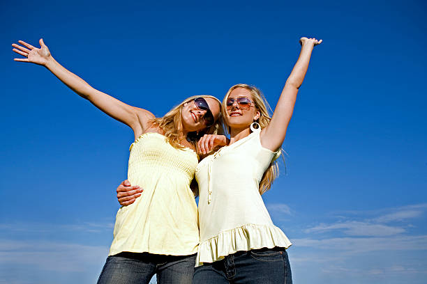istock twins in the summer 146075010