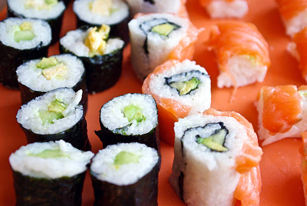 Gros plan des sushis - Photo
