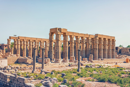 The Karnak Temple Complex in Luxor, Egypt