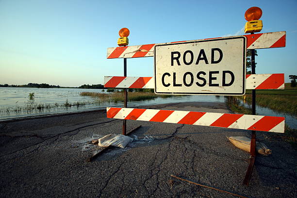 istock Flooded Road 146075349