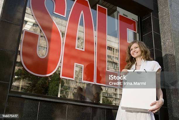 Sale Stock Photo - Download Image Now - Adult, Bag, Beautiful People