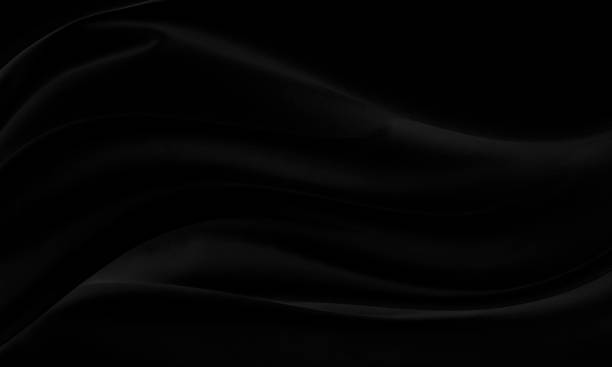 istock Black gray satin dark fabric texture luxurious shiny that is abstract silk cloth background with patterns soft waves blur beautiful. 1460754921