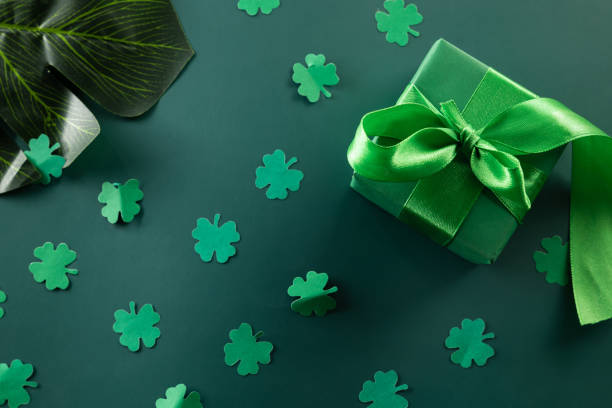 istock Happy St Patricks Day decoration background concept 1460758577