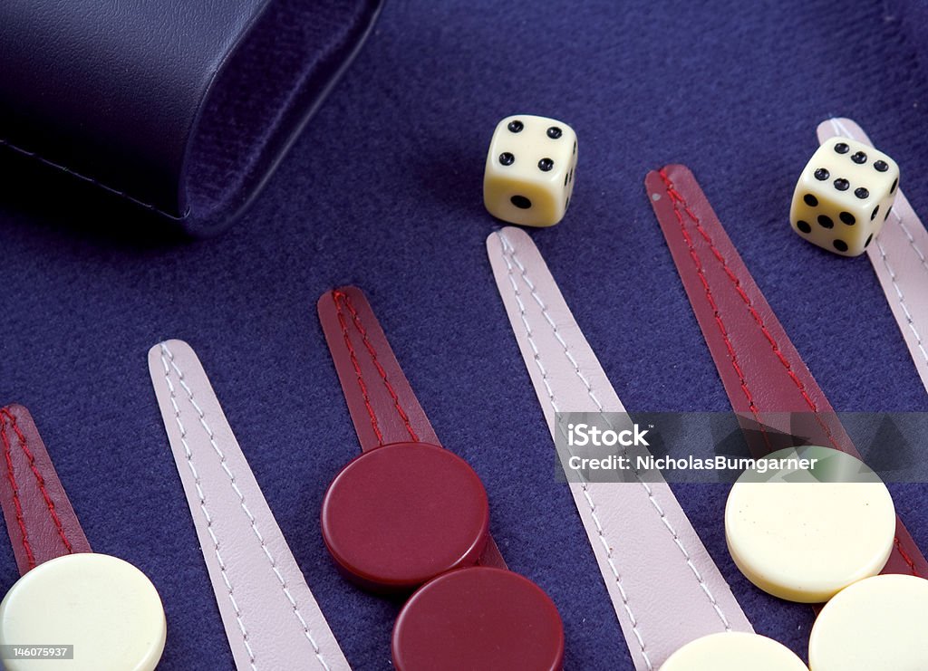 Backgammon Backgammon Board with Piecs Backgammon Stock Photo