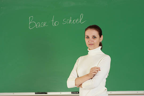istock Young female teacher 146075979