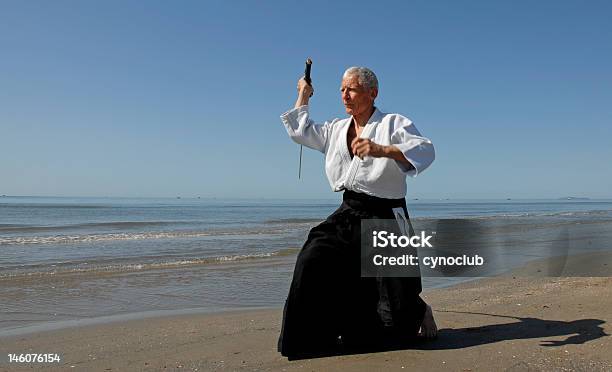 Formación De Aikido Foto de stock y más banco de imágenes de Ninja - Ninja, Tercera edad, Artes marciales