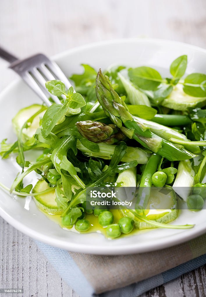 Verde salada verão - Foto de stock de Abobrinha royalty-free