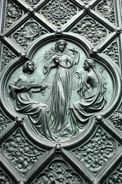 istock door detail Cologne Cathedral Germany 146076720