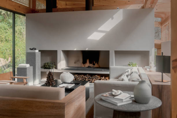 istock Interior view of a modern house in Mexico 1460769725