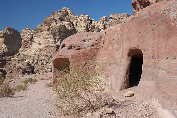 istock The cave home in Petra 146077213