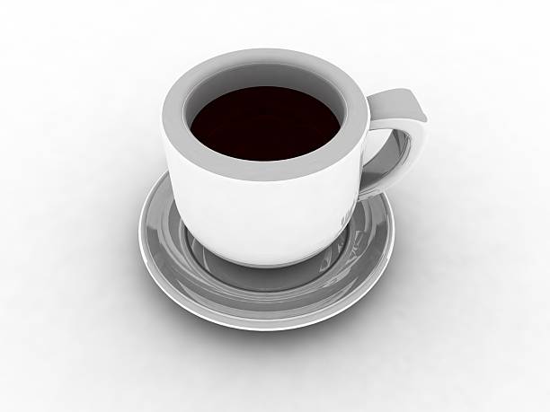 Coffee cup stock photo