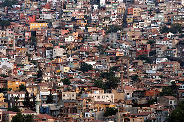 istock View of many slums packed together 146077714