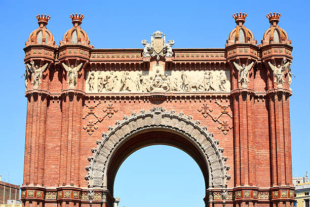 triumphal arch in Barcelona