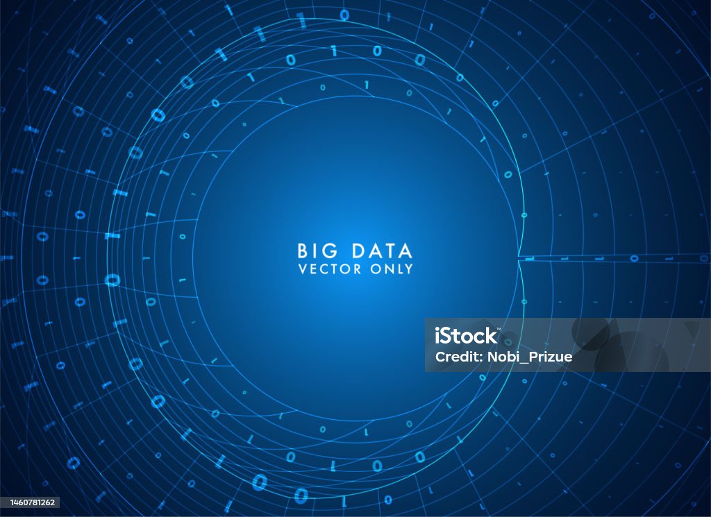 Data Performance Abstract Image Abstract Big Data Visualization Stock Illustration - Download Image Now ...