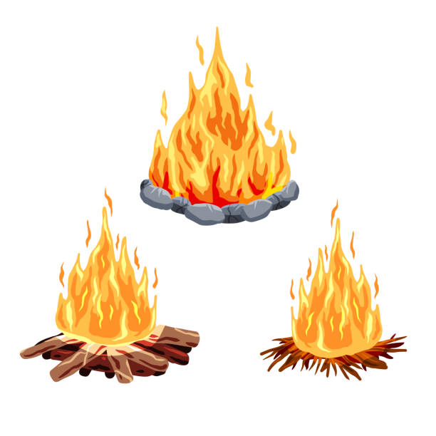 Bonefire Drawing Color In 210+ Bonefire Stock Photos, Pictures & Royalty-Free Images - iStock