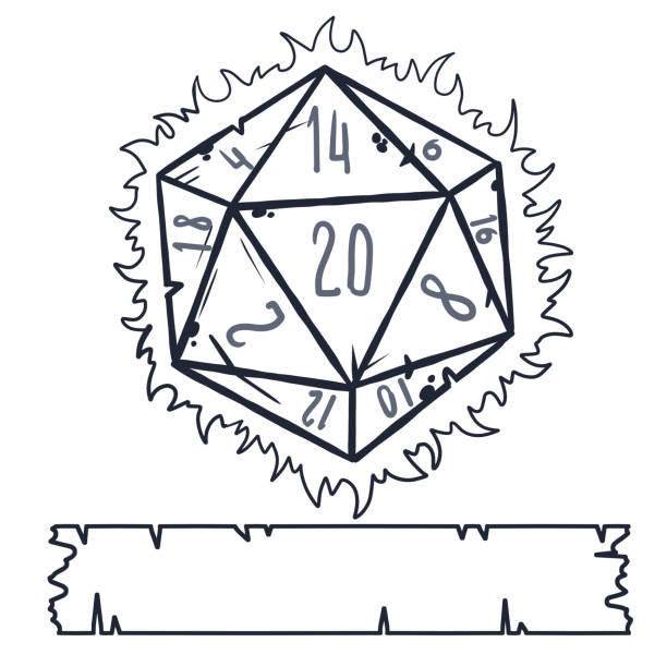D20 Outlined 80+ Dn D Cartoon Illustrations, Royalty-Free Vector Graphics & Clip Art ...