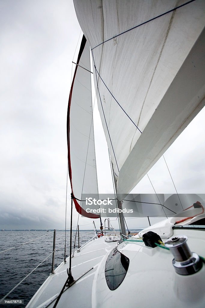 Barco no lago - Royalty-free Acenar Foto de stock