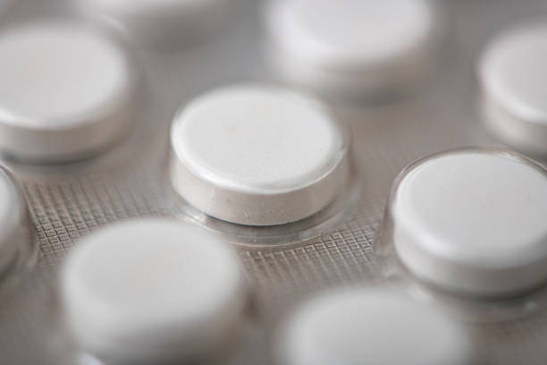 istock Medicine pills studio shot isolated on a white background 1460787958