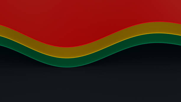 istock Black History Month Colors Background 1460789750