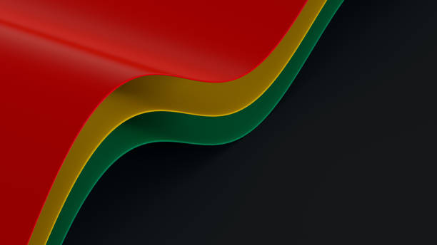 istock Black History Month Colors Background 1460789794