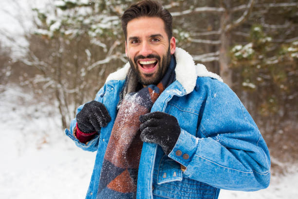 istock Happy to be out on winter day 1460791377