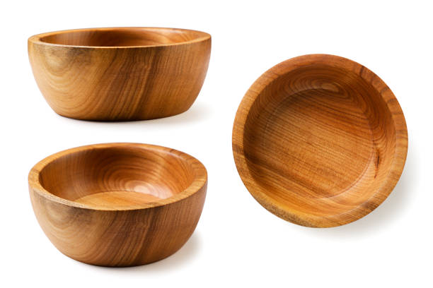 istock Set of wooden plate, view from different sides on a white background. 1460797970