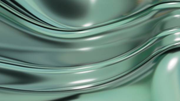istock green shiny metal curtain swell abstract dramatic modern luxurious upscale 3D rendering graphic design elemental background material 1460798795