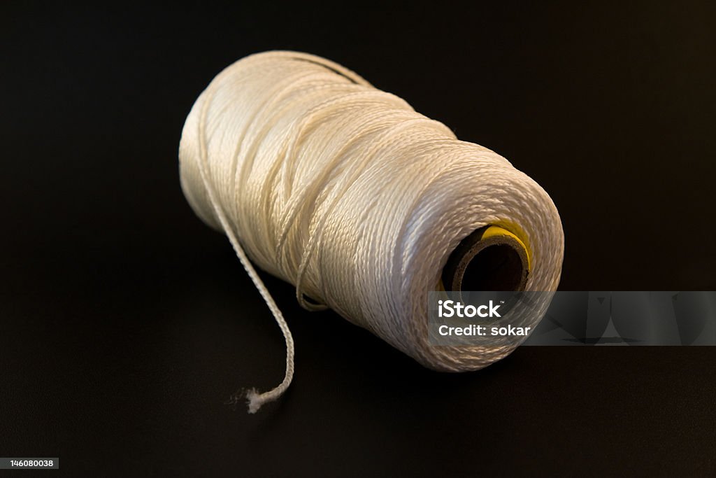 White String For Web White String Stock Photo - Download Image Now - Black Background, Close ...