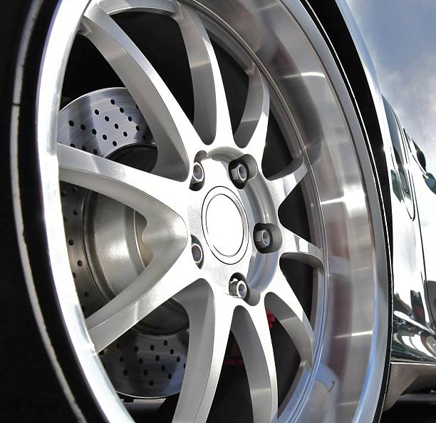 istock Sports Car Wheel 146080300
