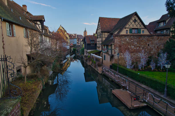 istock Colmar little venice river view 1460803194