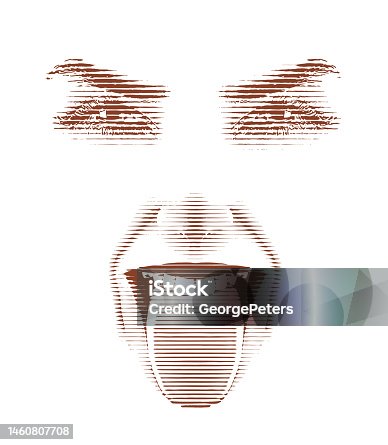 istock Woman sticking out tongue 1460807708