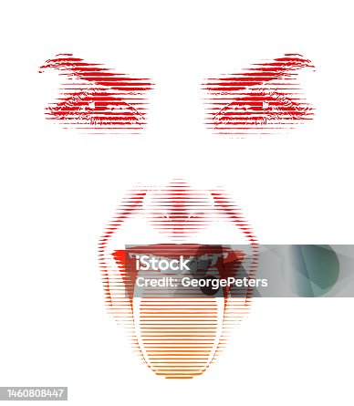 istock Woman sticking out tongue 1460808447