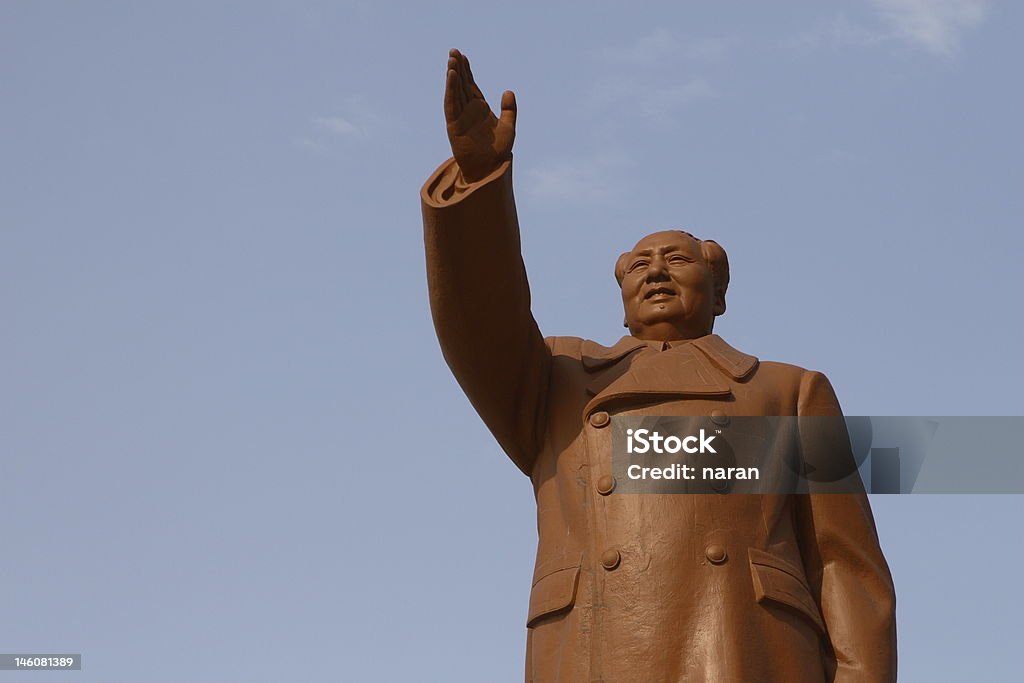 Estátua de Mao Tse-Esterco - Royalty-free Adulto Foto de stock