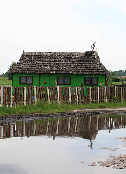 istock Wooden house 146081767