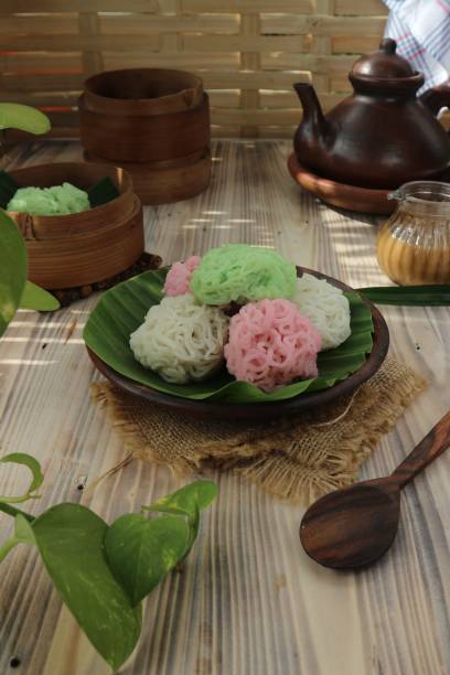 istock Indonesian traditional steamed cake dish 1460818044