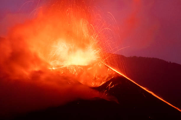 istock Cumbre Vieja volcano 1460818268
