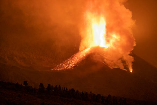 istock Cumbre Vieja volcano 1460818272