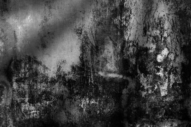 istock Old abandoned concrete wall with heavy grunge texture 1460822453