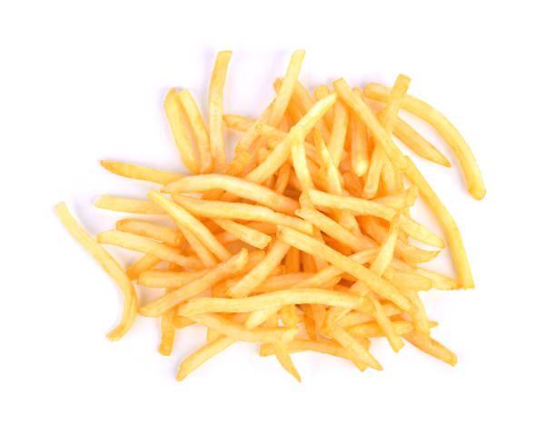 istock French fries isolated on white 1460833581