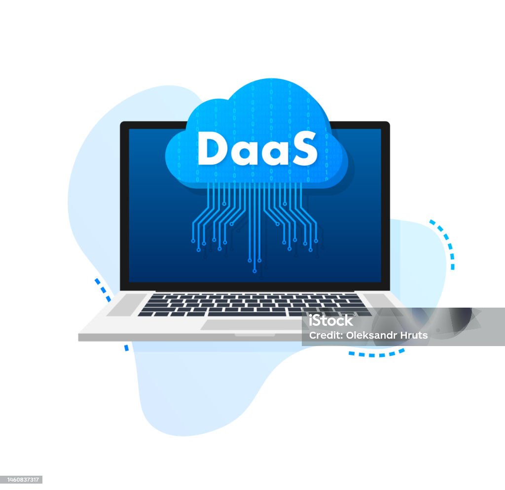Why Daas Daas Desktop As A Service Cloud Based Software Vector Stock ...